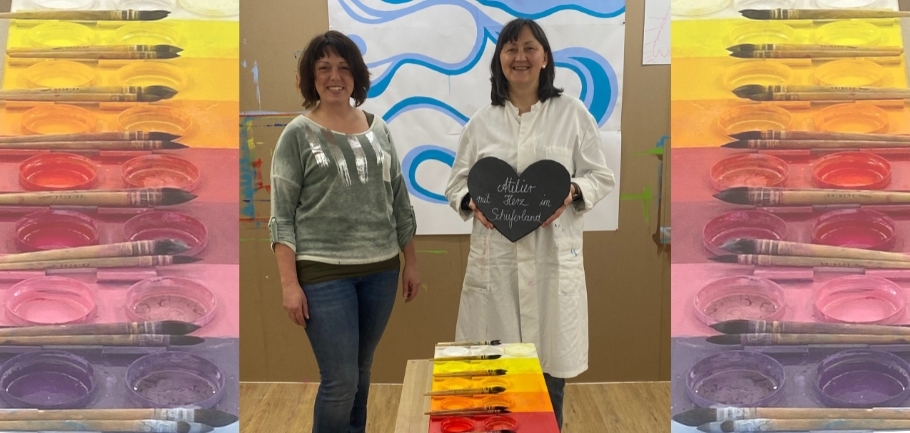 Ortsbürgermeisterin Nicole Fuhrmann (links) und Edith Krötz-Gilles (rechts)